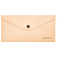 Karton P+P PASTELINI apricot envelope with print DL - Document Folder