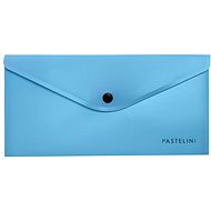 Karton P+P PASTELINI blue envelope with print DL - Document Folder