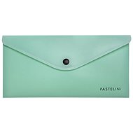 Karton P+P Envelope with print DL - PASTELINI green - Document Folder