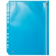 Karton P+P Zippered envelope A4 - blue - Document Folder