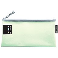 Karton P+P Mesh envelope with zipper DL - PASTELINI green - Document Folder