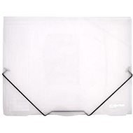 Cardboard P+P Folders with rubber - eCollection clear - Document Folder
