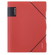Cardboard P+P Folders with rubber A4 PP - VERDE brick - Document Folder