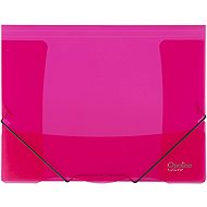 Karton P+P Opaline Fold with rubber - red - Document Folder