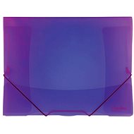 Karton P+P Opaline Fold with rubber - purple - Document Folder
