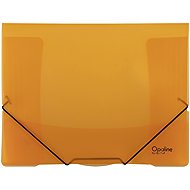 KARTON P+P Mappe Opaline mit Gummi A4, orange - Dokumentenmappe
