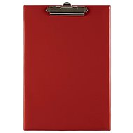 Karton P+P Classic A4 plastic one-ring binder with scribe - Classic red - Clipboard