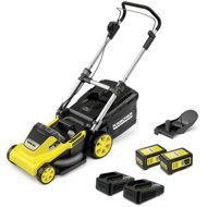 KÄRCHER Rotary Lawnmower AKU LMO 5-18 Dual Battery Set, 2 × 18 V (2 × 5 Ah) - Cordless Lawn Mower