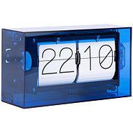 Karlsson Designer Flip Wall/Table Clock 5976BL 21cm - Wall Clock