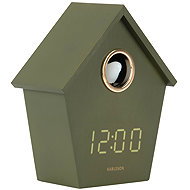 Karlsson Cuckoo Digital Alarm Clock 6124GR 15cm - Alarm Clock