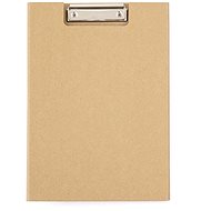 Karton P+P Double folder A4 laminated KRAFT nature - Clipboard