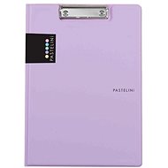 Karton P+P Double folder A4 plastic PASTELINI purple - Clipboard