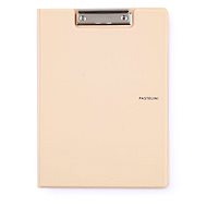 Karton P+P Double folder A4 plastic PASTELINI apricot - Clipboard