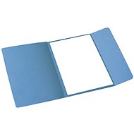 Hit Office Folding folder 251 A4 1 flap blue - Document Folder