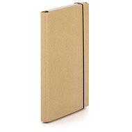 Karton P+P Folding map 3fold with rubber KRAFT nature - Document Folder