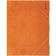Karton P+P Folding map 3-fold with PP Neo Colori orange - Document Folder
