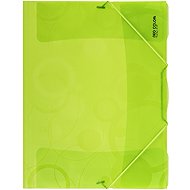 Karton P+P Folding map 3-fold with PP Neo Colori green - Document Folder