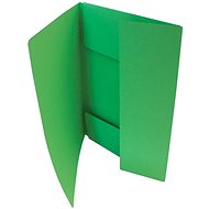 Hit Office Folding folder 253 A4 3 flaps green - Document Folder