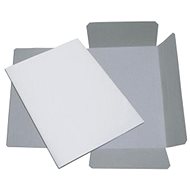 Hit Office Folding folder 253 A4 3 flaps white - Document Folder