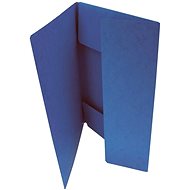 Hit Office Folding folder 253 A4 3 flaps dark blue - Document Folder