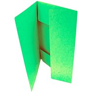 Hit Office Folding folder 253 A4 3 flaps light green - Document Folder