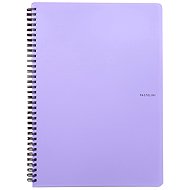KARTON P+P Pastelini Twin wire A4 PP lila - Notizbuch