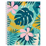 Cardboard P+P Twin wire pad A4 Soft Jungle - Notepad
