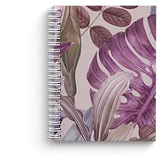 Cardboard P+P Twin wire pad A4 Soft Pure - Notepad