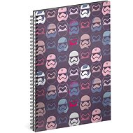 Notique Spiral notebook Star Wars - Pattern, lined, A5 - Notepad