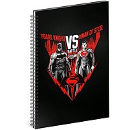 Notique Spiral notebook Batman vs Superman, lined, A4 - Notepad