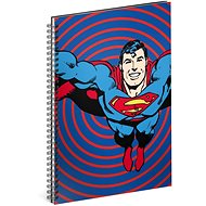 Notique Spiral notebook Superman - Circles, lined, A5 - Notepad