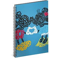 Notique Spiral notebook Mickey - Kiss, lined, A4 - Notepad