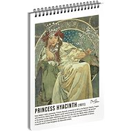 Notique Spiral notebook Alfons Mucha - Princess, lined - Notepad