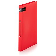 Karton P+P Classic 2-ring binder PP A4 red - Arch Folder
