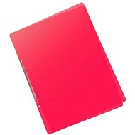 Karton P+P Lines 2-ring binder PP A5 red - Arch Folder