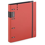 Karton P+P 4-ring binder A4 foam D30 - VERDE brick - Document Folder