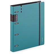 Karton P+P 4-ring binder A4 foam D30 - VERDE milano - Document Folder
