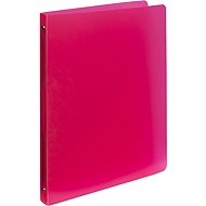 Karton P+P Opaline red 4-ring PP A4 binder - Document Folder