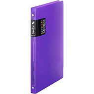 Karton P+P Opaline A4 4-ring binder PP A4 - purple - Document Folder