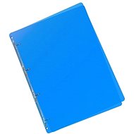 Karton P+P Lines blue 4-ring binder PP A5 - Arch Folder