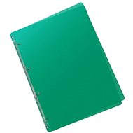 Karton P+P Lines green 4-ring binder PP A5 - Arch Folder