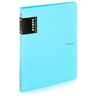 Karton P+P PASTELINI blue 4-ring binder PP A5 - Arch Folder