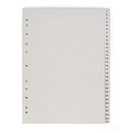 Karton P+P Shredder A4, 1-31 - PP 120 µm - Divider