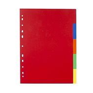 Karton P+P A4, 1 × 5 colours - PP 120 µm - Divider