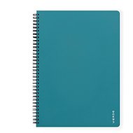 KARTON P+P Verde Twin wire A4 PP milano - Notizbuch