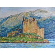 Karen Khachikyan Castle in Scotland - Painting