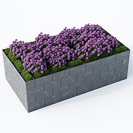 Kasko Flexi Element raised bed, 75 × 75 × 27 cm - Raised Garden Bed