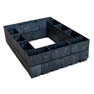 Kasko Flexi Element raised bed, 75 × 100 × 27 cm - Raised Garden Bed