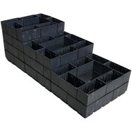 KASKO Raised bed cascade FLEXI ELEMENT, 63 x 150 x 50 cm - Raised Garden Bed