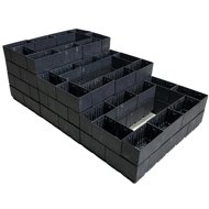 KASKO Raised bed cascade FLEXI ELEMENT, 75 x 150 x 50 cm - Raised Garden Bed